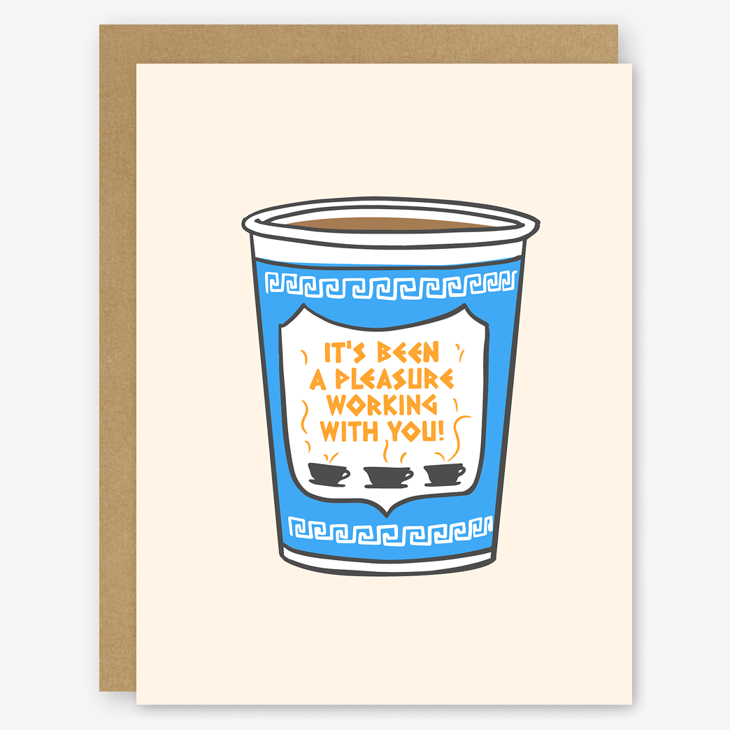 Pleasure Working With You Card