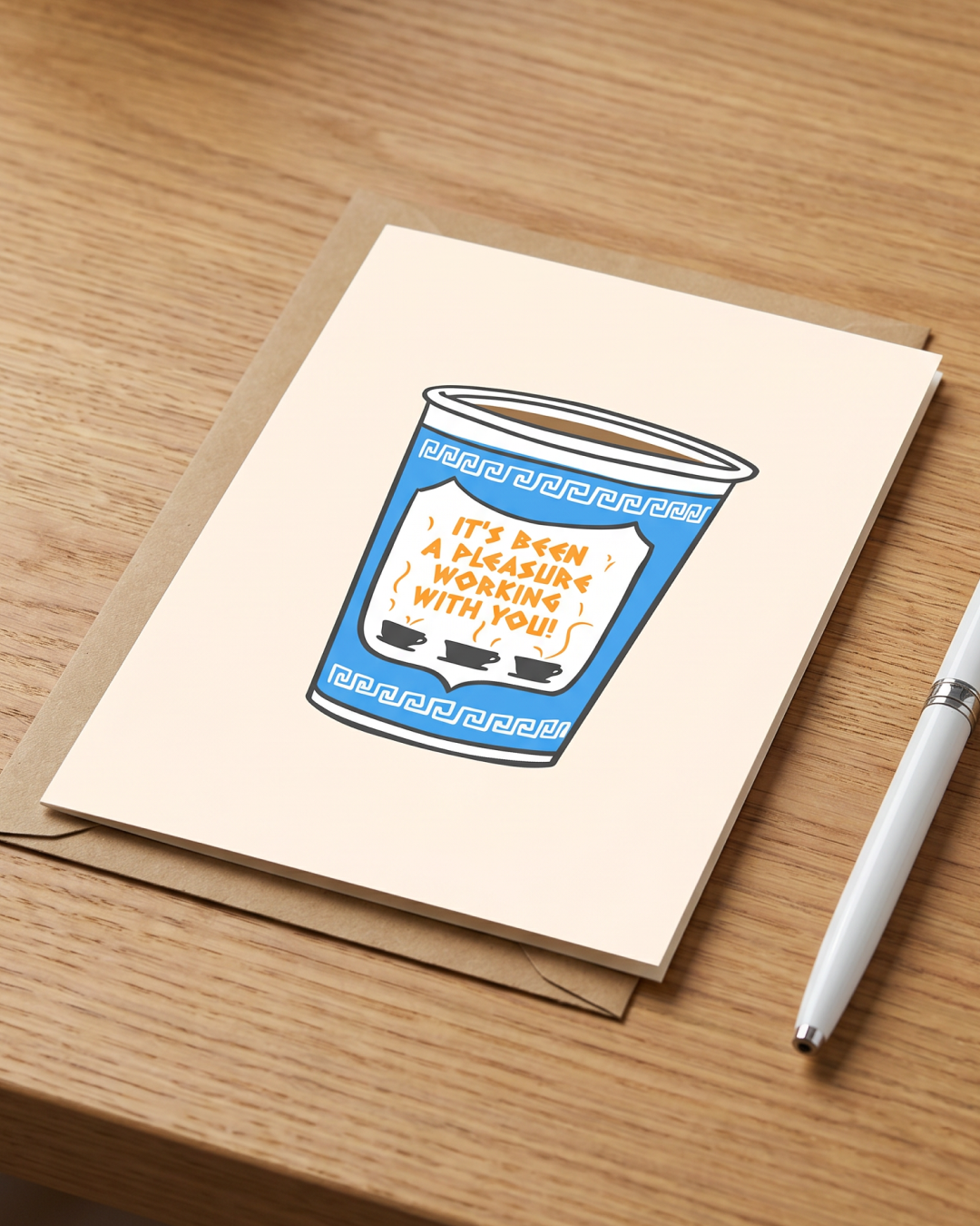 Pleasure Working With You Card