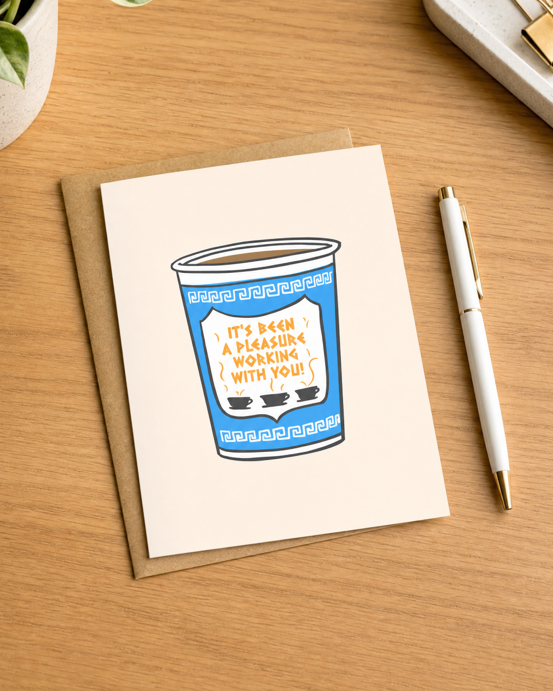Pleasure Working With You Card