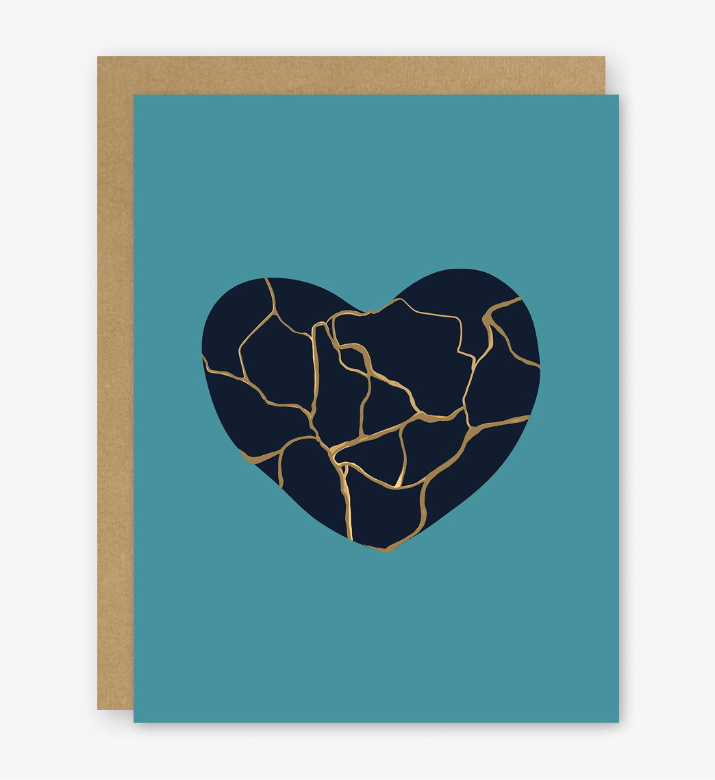 Kintsugi My Heart Card