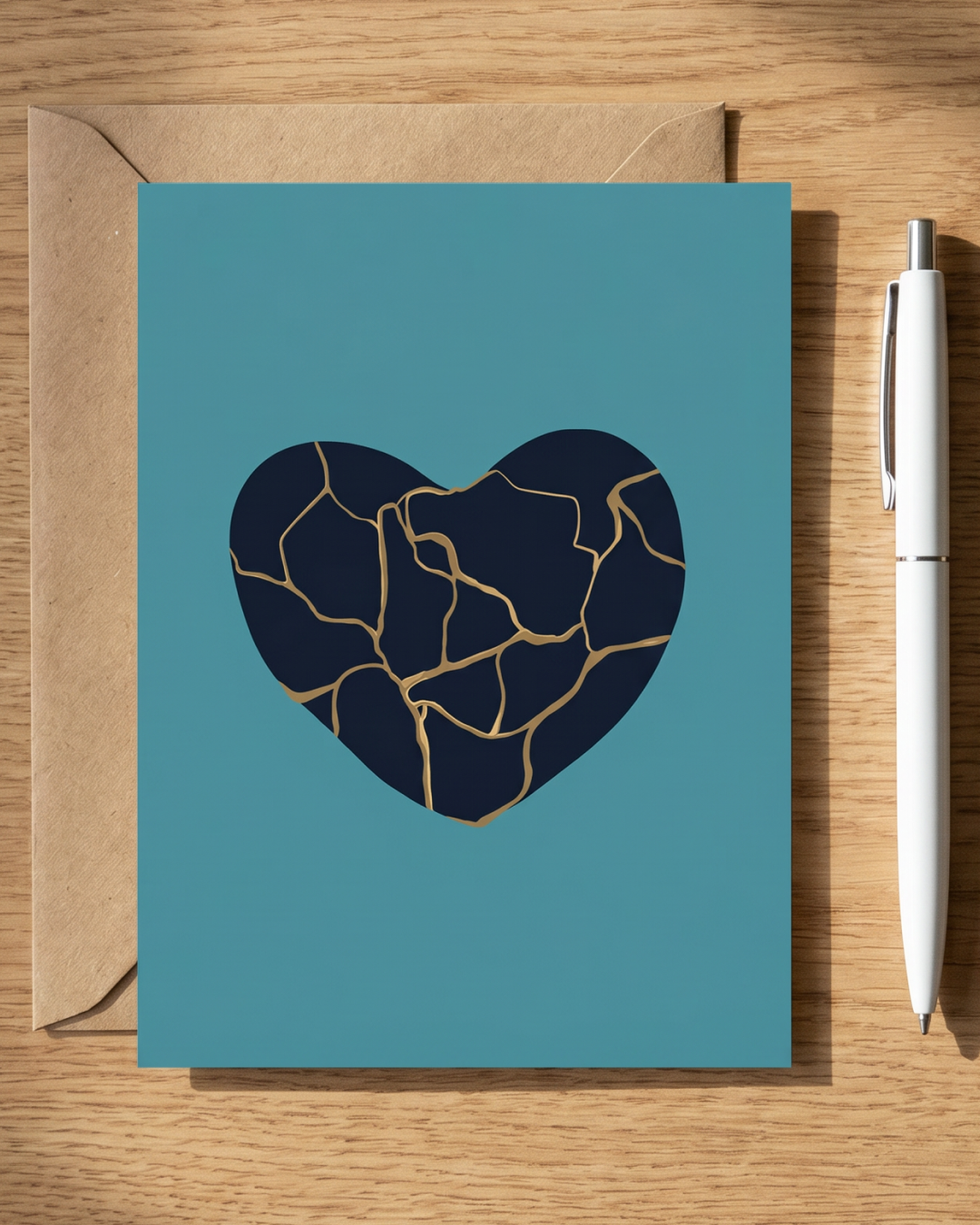 Kintsugi My Heart Card
