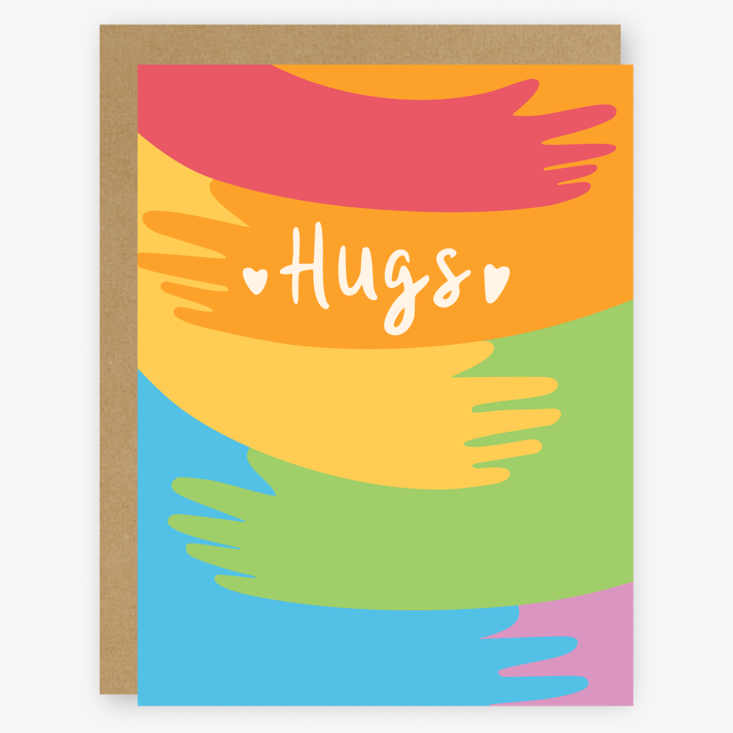 Sending Rainbow Hugs Card