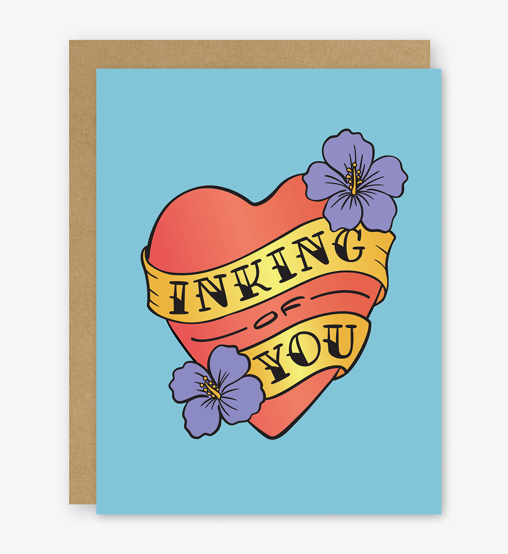 Inking of You Card
