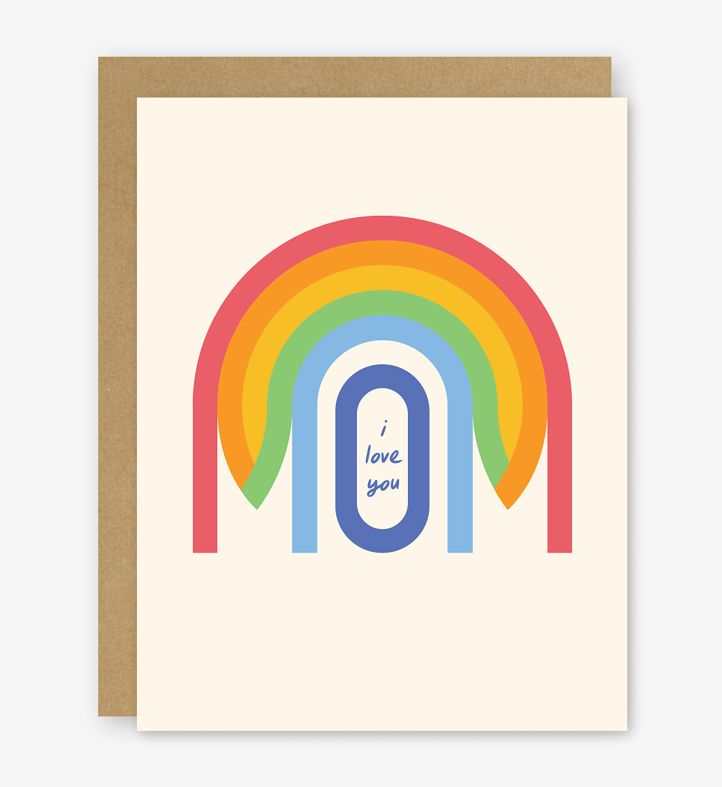 Mom Rainbow Mother’s Day Card