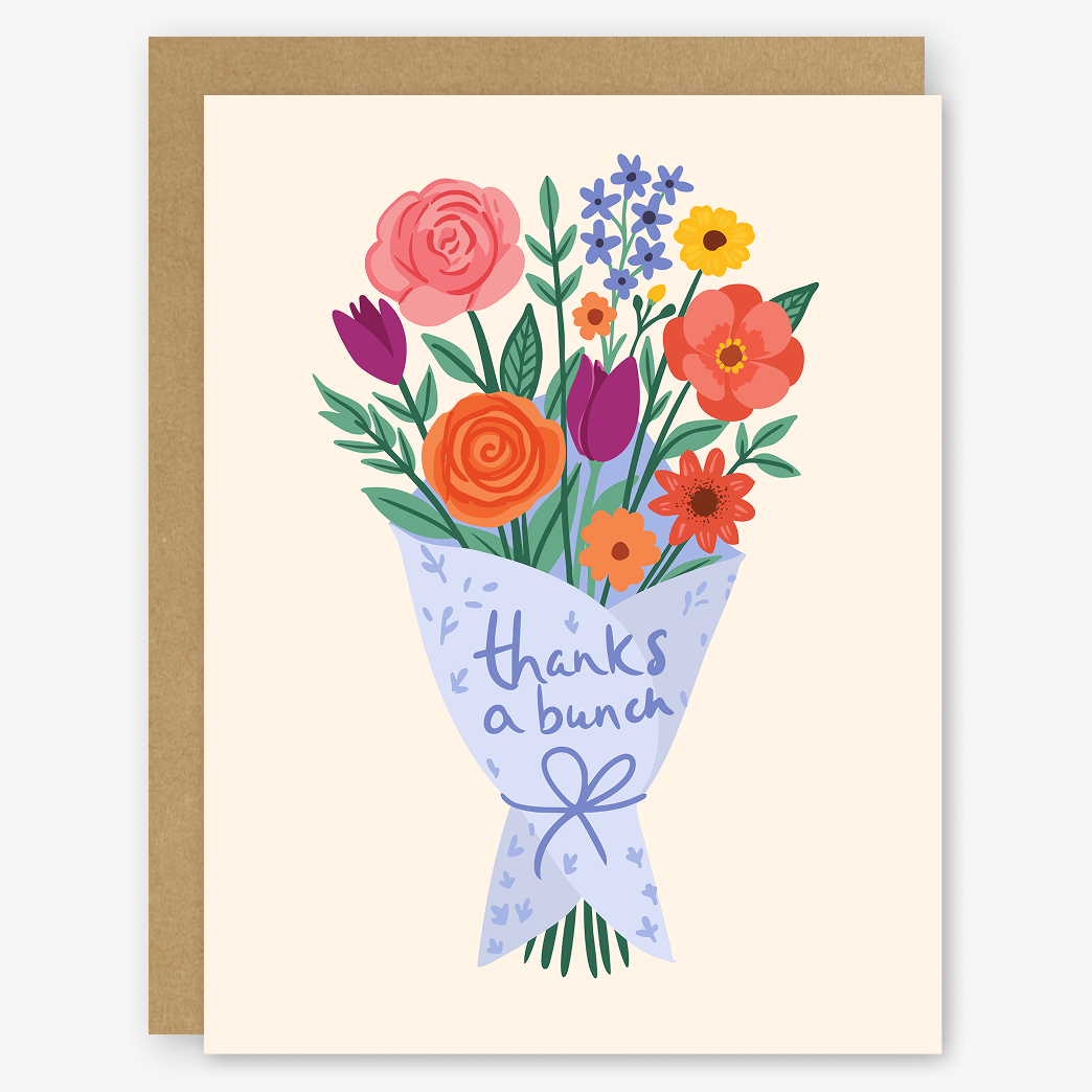 Thanks A Bunch | Thank You Card