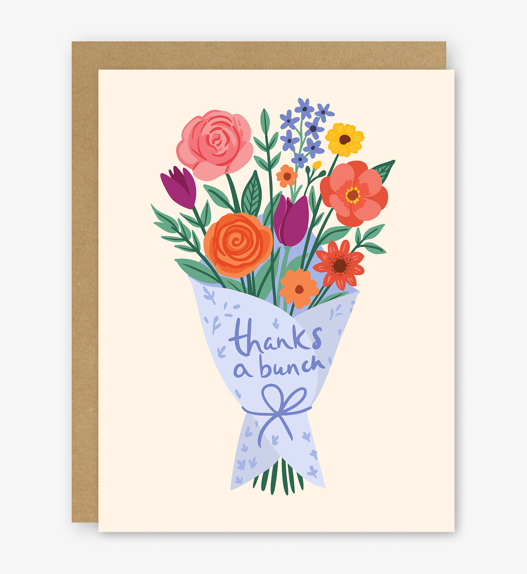 Thanks A Bunch | Thank You Card