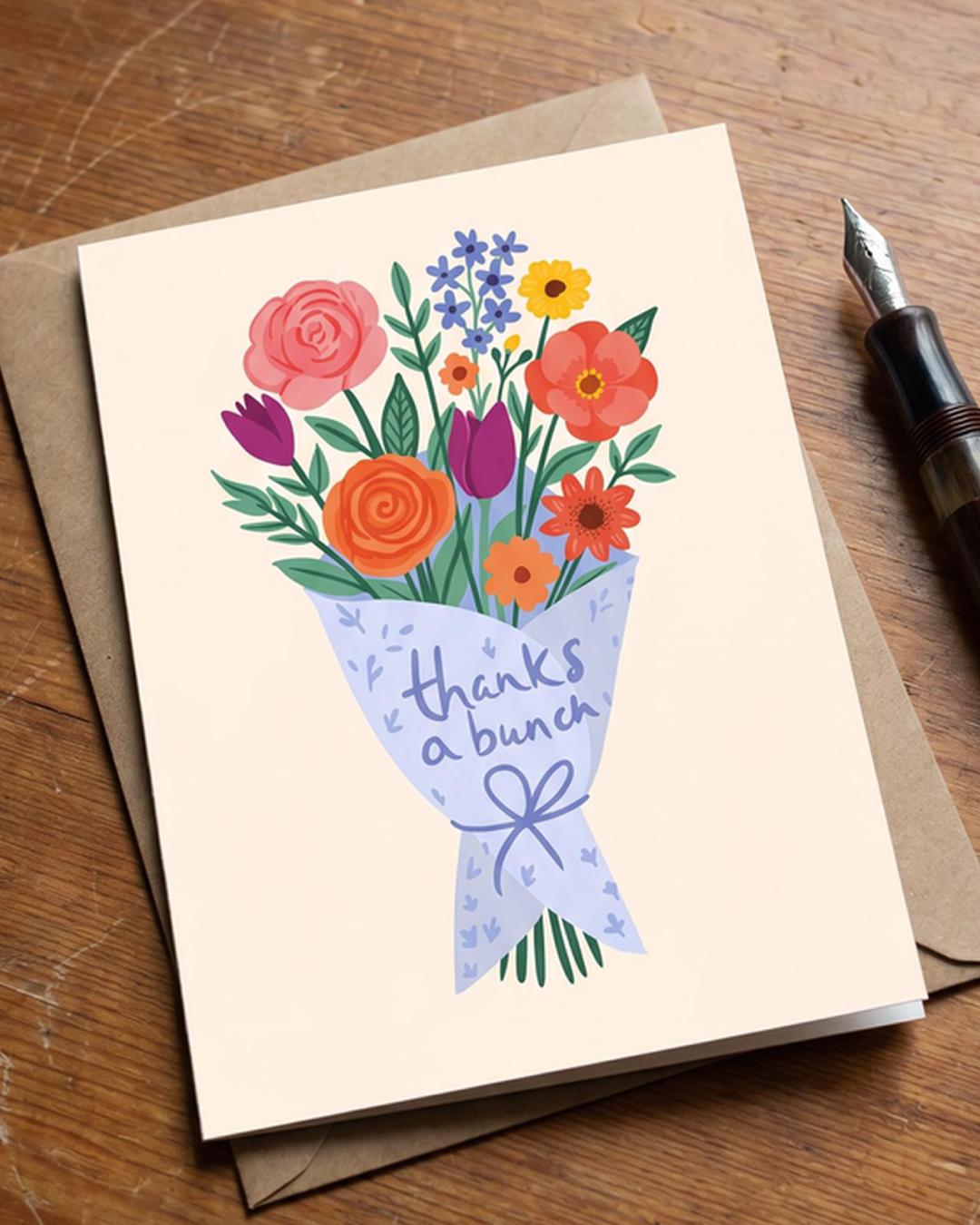 Thanks A Bunch | Thank You Card