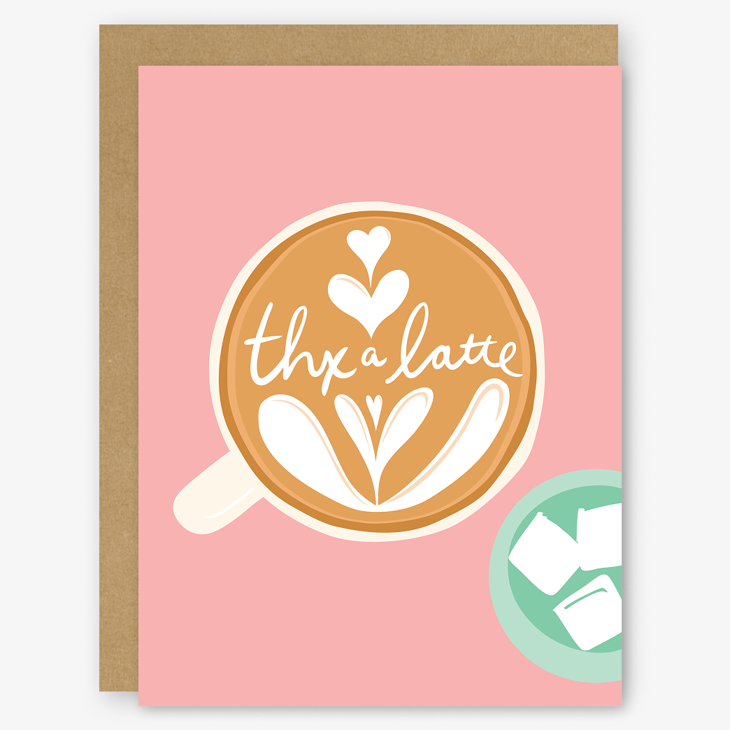 Thanks A Latte Card