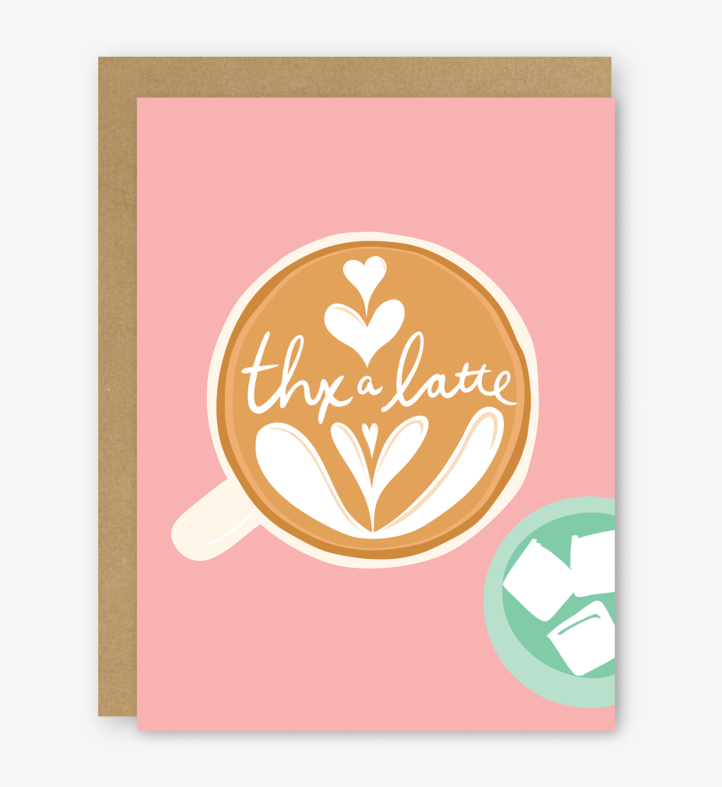 Thanks A Latte Card