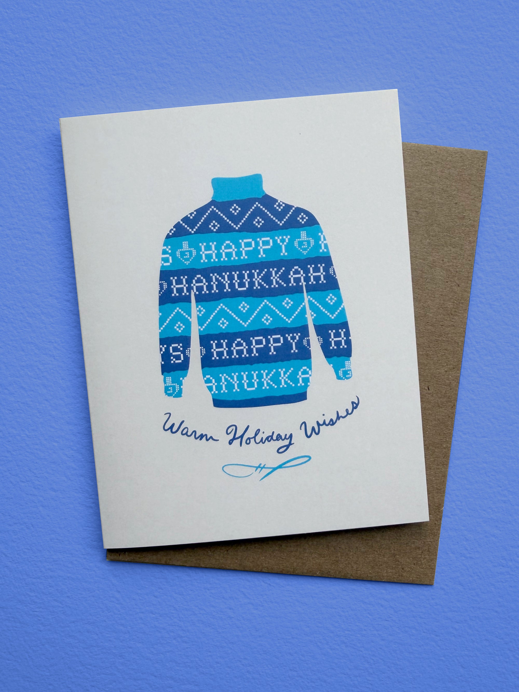 Hanukkah Sweater Card