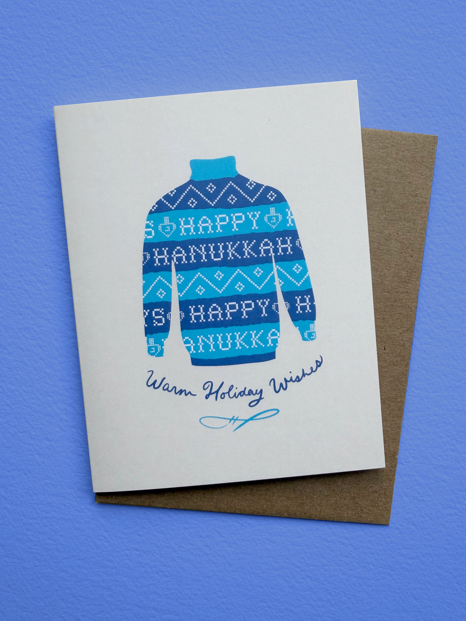Hanukkah Sweater Card