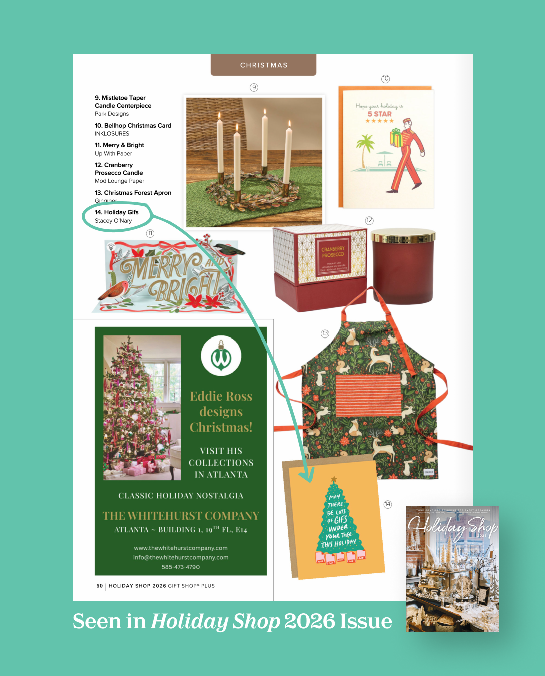 Holiday GIFS Card (Yellow)