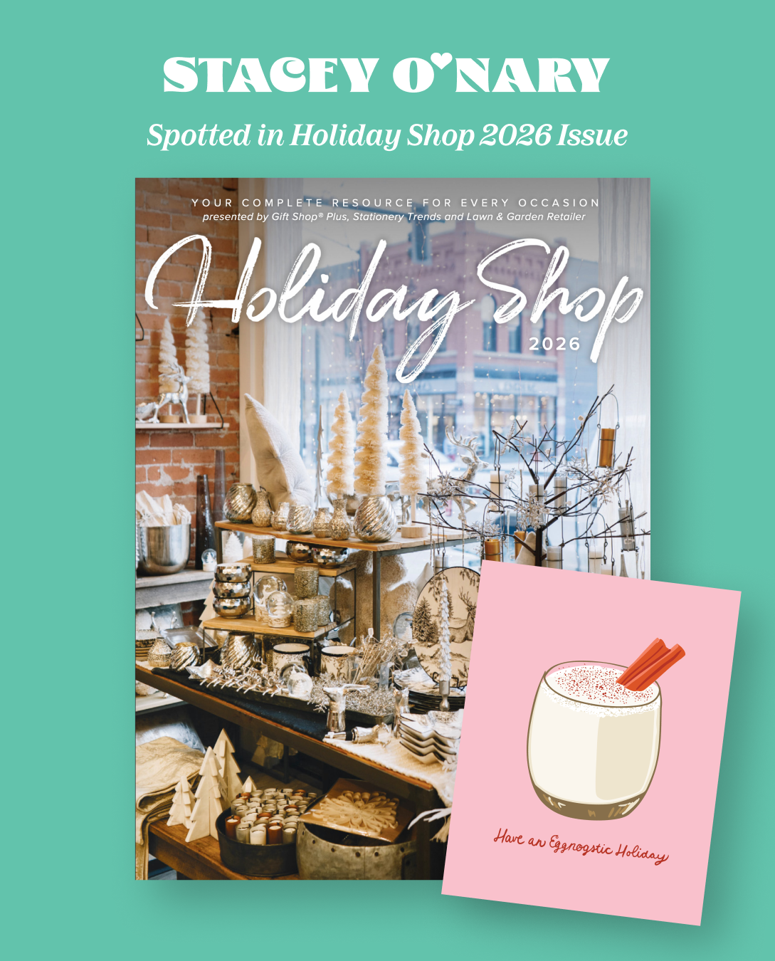 Have an Eggnogstic Holiday Card