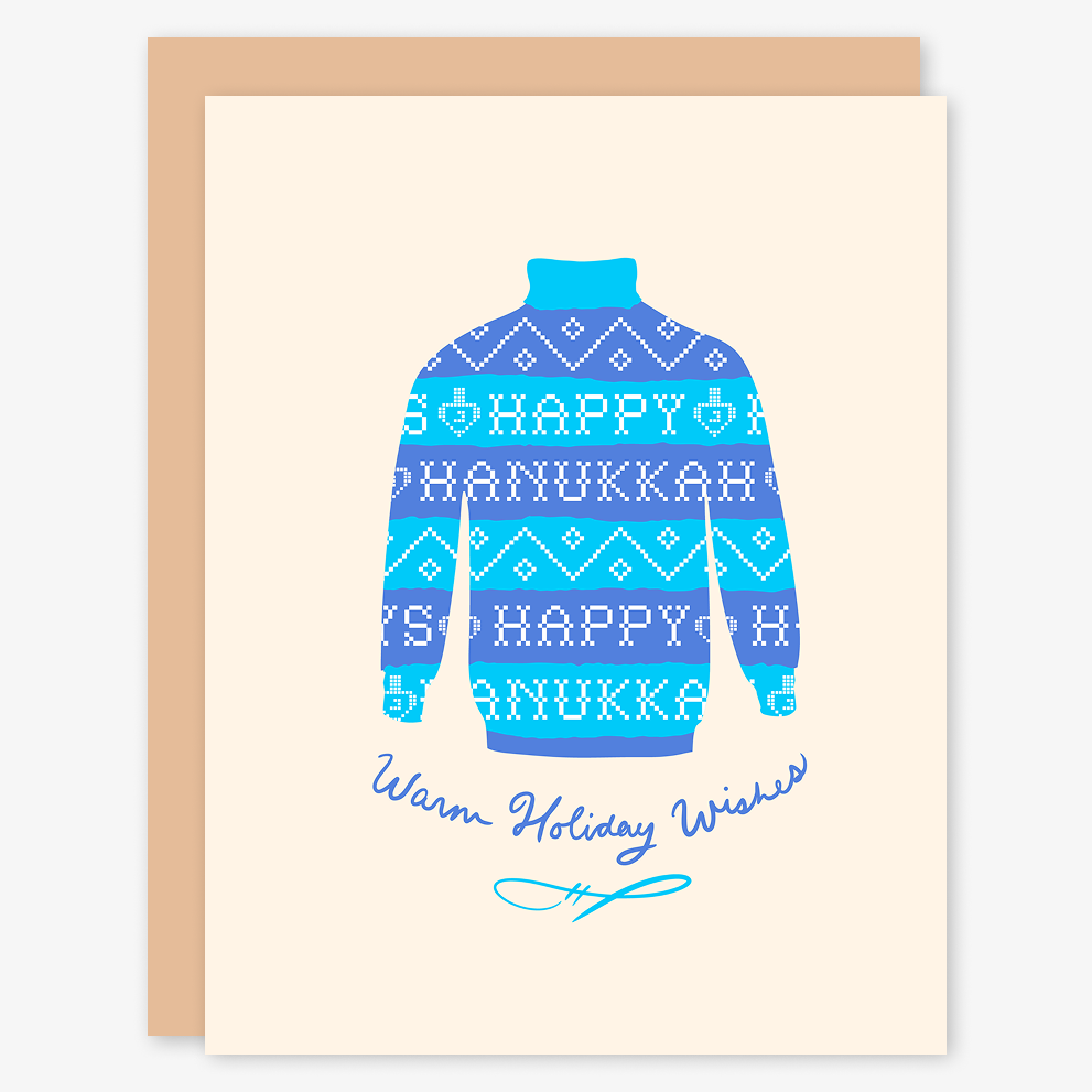 Hanukkah Sweater Card