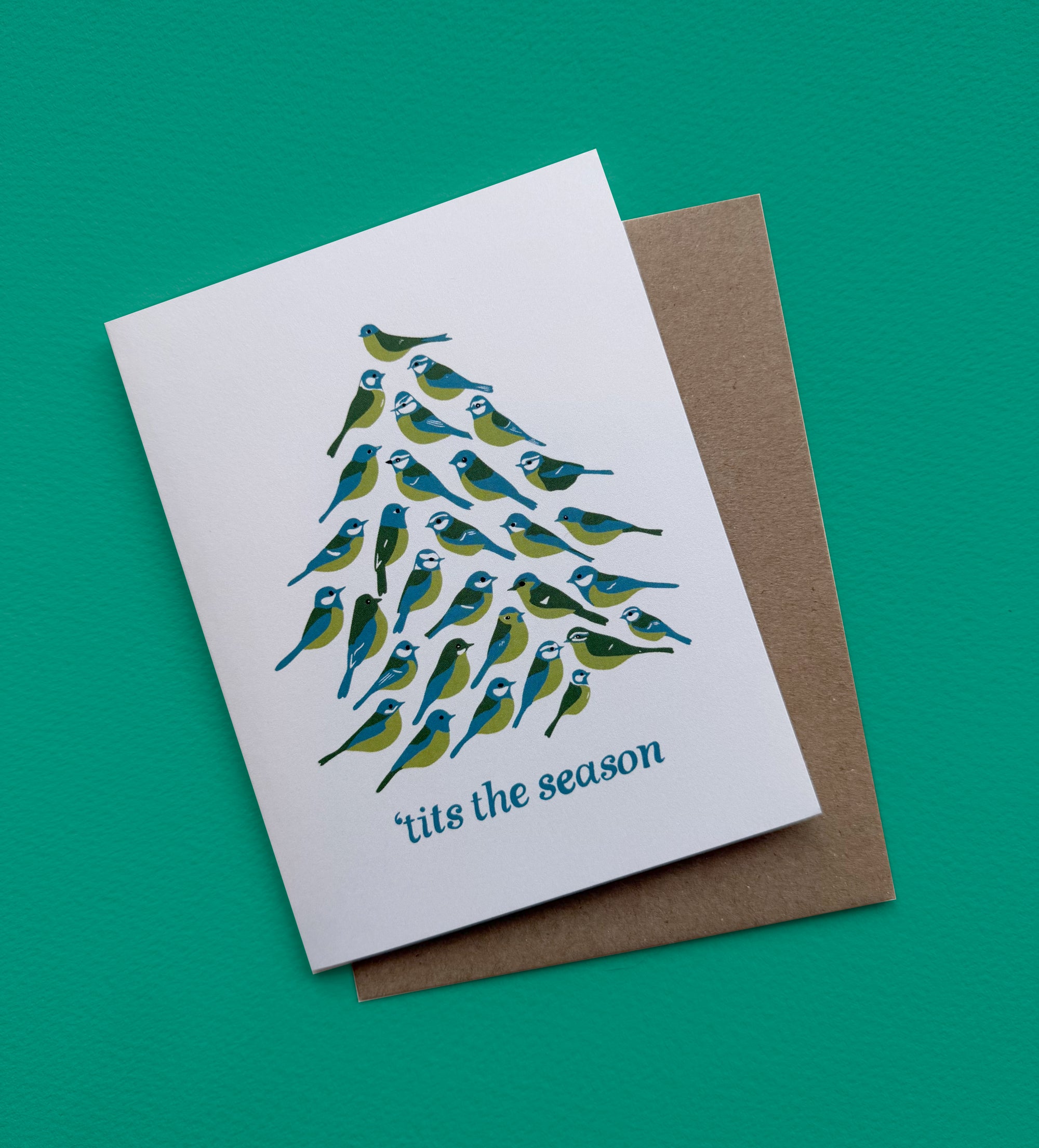 Tits The Season Holiday Card