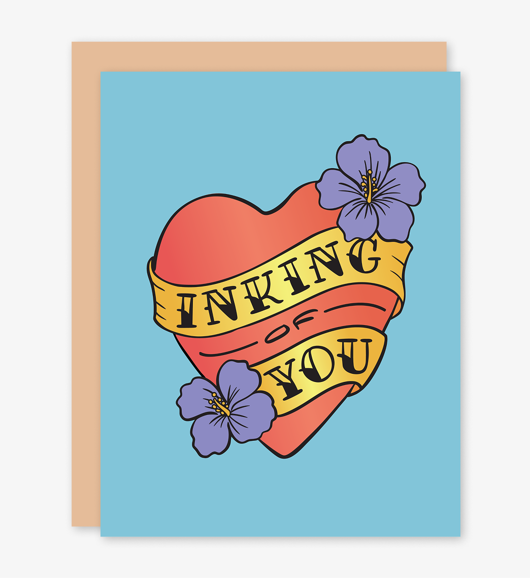 Inking of You Card