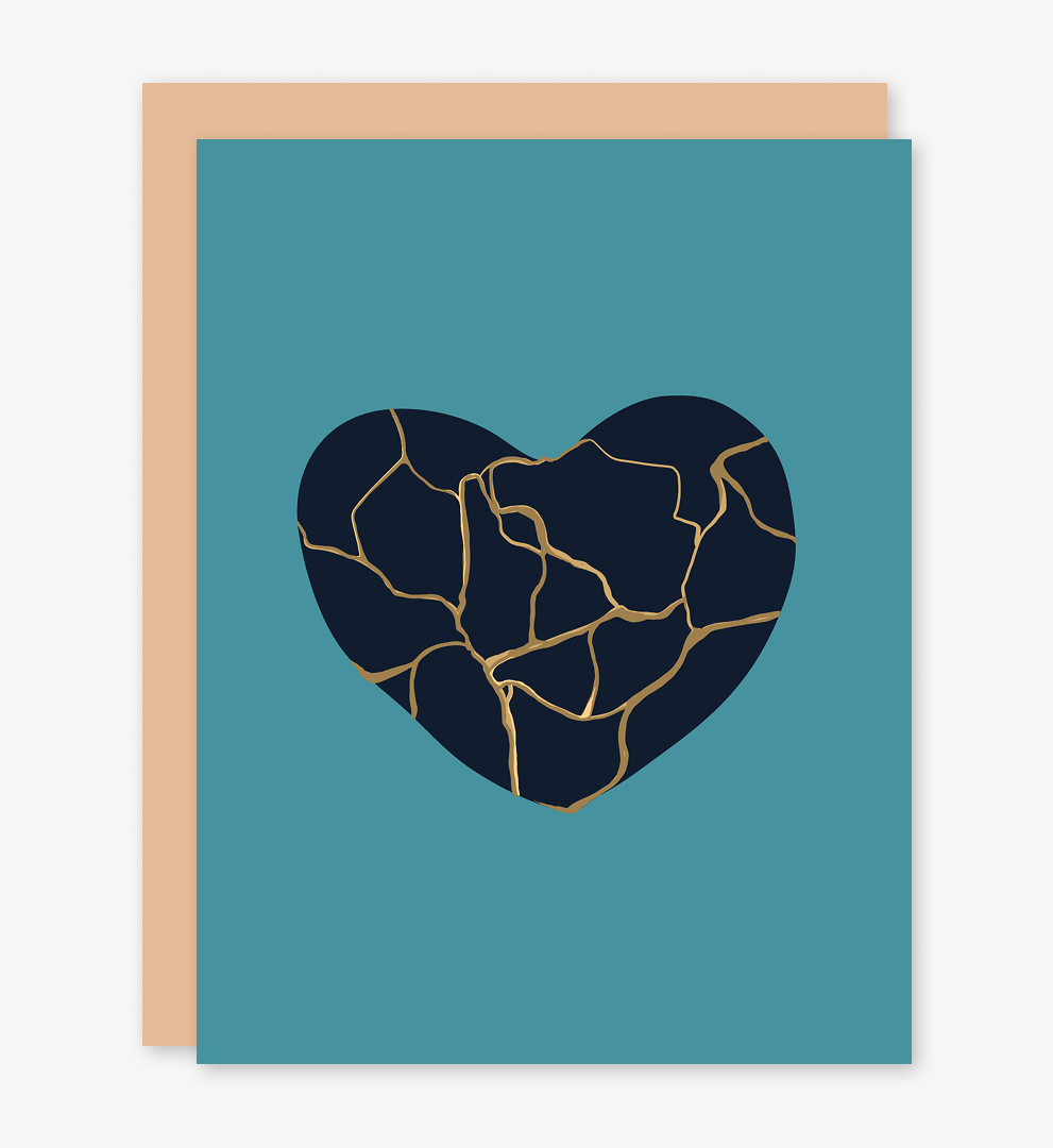 Kintsugi My Heart Card