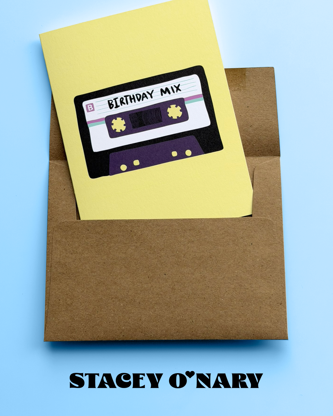 Mixtape Birthday Card