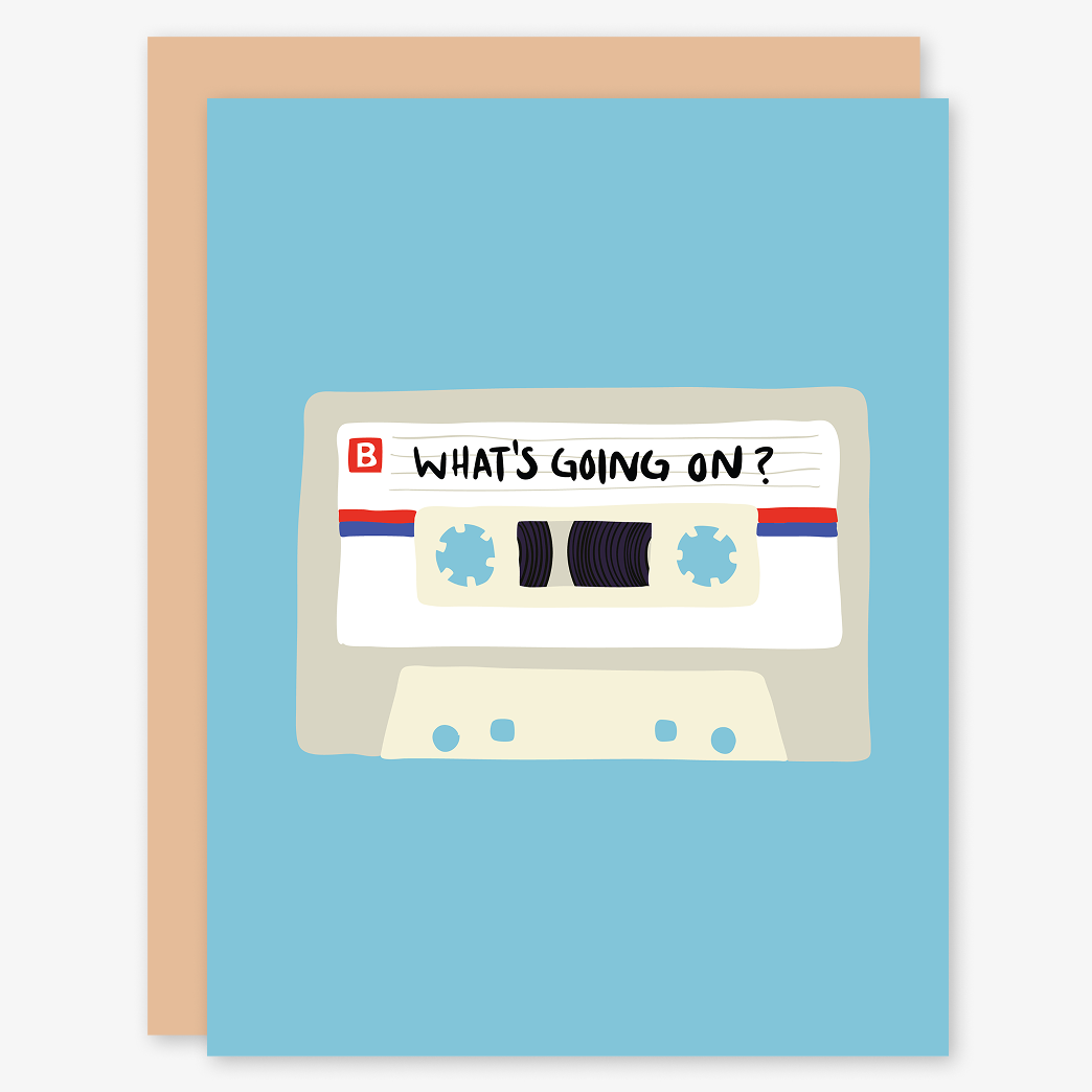 Mixtape What's Going On Card