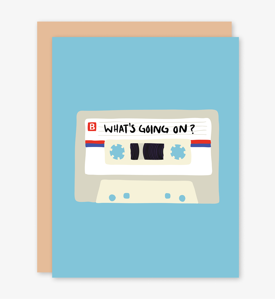 Mixtape What's Going On Card