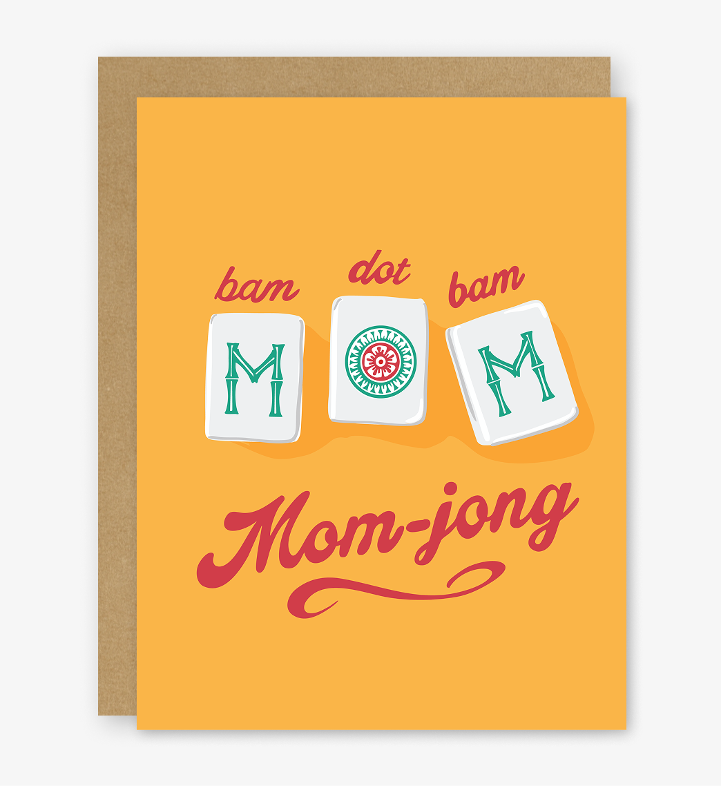MOM-Jong Mother’s Day Mahjong Card