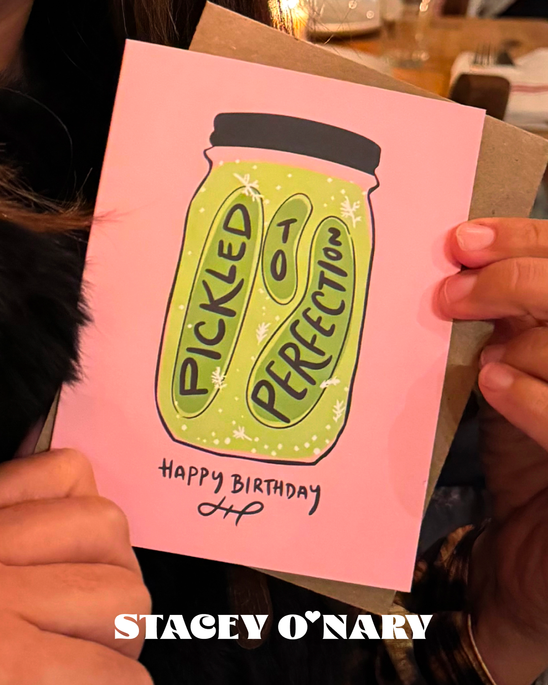 Pickled to Perfection Birthday Card