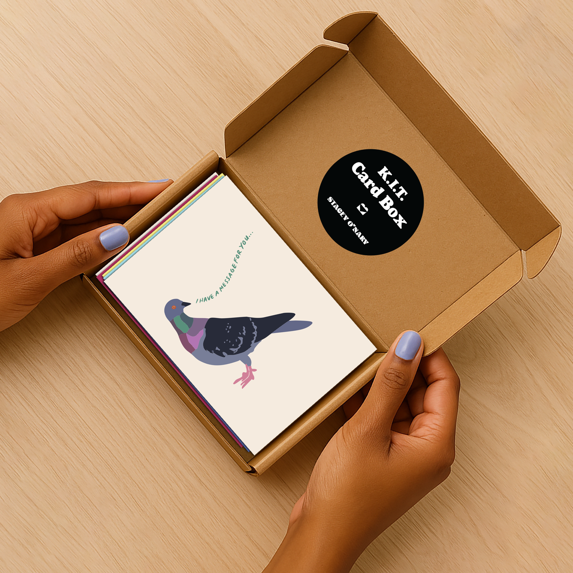 Keep In Touch Card Box (Every 3 months)