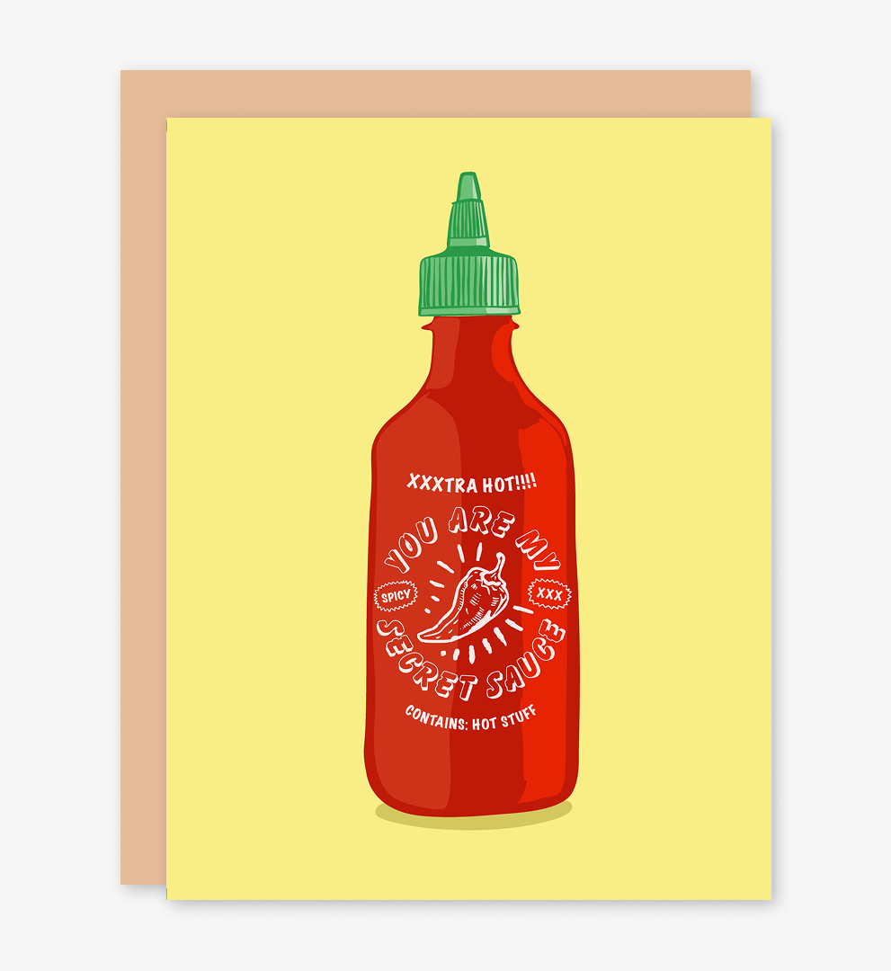 You Are My Secret Sauce Card