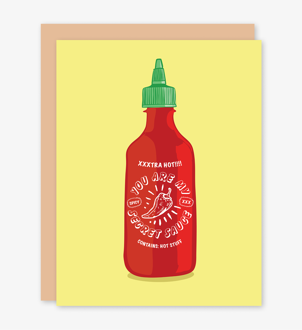 You Are My Secret Sauce Card