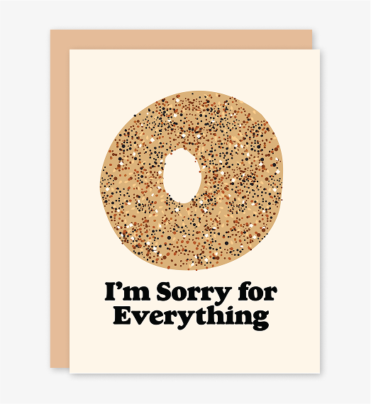 I'm Sorry for Everything Card