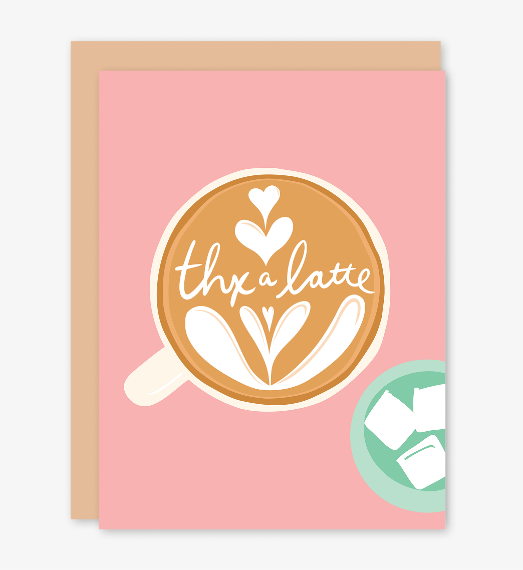 Thanks A Latte Card